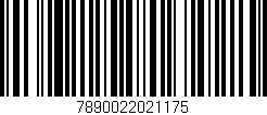 Código de barras (EAN, GTIN, SKU, ISBN): '7890022021175'