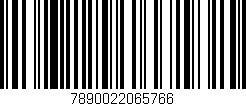 Código de barras (EAN, GTIN, SKU, ISBN): '7890022065766'