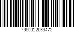 Código de barras (EAN, GTIN, SKU, ISBN): '7890022066473'