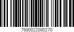 Código de barras (EAN, GTIN, SKU, ISBN): '7890022090270'