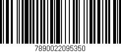 Código de barras (EAN, GTIN, SKU, ISBN): '7890022095350'