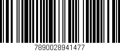 Código de barras (EAN, GTIN, SKU, ISBN): '7890028941477'