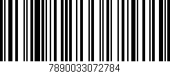 Código de barras (EAN, GTIN, SKU, ISBN): '7890033072784'
