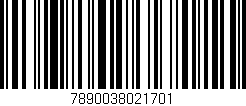 Código de barras (EAN, GTIN, SKU, ISBN): '7890038021701'