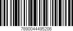 Código de barras (EAN, GTIN, SKU, ISBN): '7890044495206'