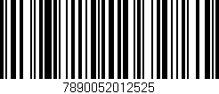 Código de barras (EAN, GTIN, SKU, ISBN): '7890052012525'