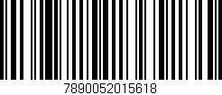 Código de barras (EAN, GTIN, SKU, ISBN): '7890052015618'