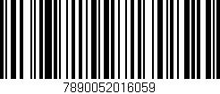 Código de barras (EAN, GTIN, SKU, ISBN): '7890052016059'