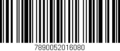 Código de barras (EAN, GTIN, SKU, ISBN): '7890052016080'