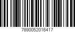 Código de barras (EAN, GTIN, SKU, ISBN): '7890052016417'