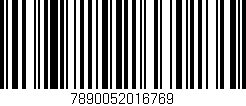Código de barras (EAN, GTIN, SKU, ISBN): '7890052016769'