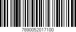Código de barras (EAN, GTIN, SKU, ISBN): '7890052017100'