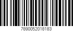 Código de barras (EAN, GTIN, SKU, ISBN): '7890052018183'