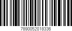 Código de barras (EAN, GTIN, SKU, ISBN): '7890052018336'