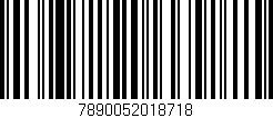 Código de barras (EAN, GTIN, SKU, ISBN): '7890052018718'