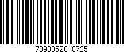 Código de barras (EAN, GTIN, SKU, ISBN): '7890052018725'