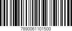 Código de barras (EAN, GTIN, SKU, ISBN): '7890061101500'
