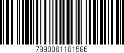Código de barras (EAN, GTIN, SKU, ISBN): '7890061101586'