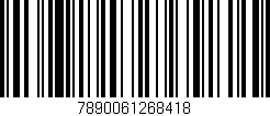 Código de barras (EAN, GTIN, SKU, ISBN): '7890061268418'