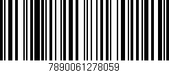 Código de barras (EAN, GTIN, SKU, ISBN): '7890061278059'