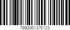 Código de barras (EAN, GTIN, SKU, ISBN): '7890061375123'