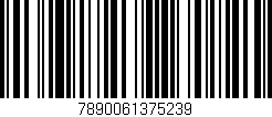 Código de barras (EAN, GTIN, SKU, ISBN): '7890061375239'