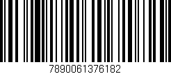 Código de barras (EAN, GTIN, SKU, ISBN): '7890061376182'
