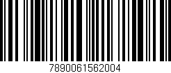 Código de barras (EAN, GTIN, SKU, ISBN): '7890061562004'