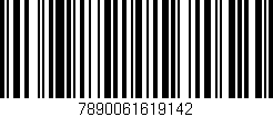 Código de barras (EAN, GTIN, SKU, ISBN): '7890061619142'