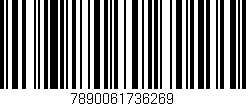 Código de barras (EAN, GTIN, SKU, ISBN): '7890061736269'