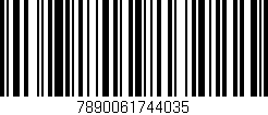 Código de barras (EAN, GTIN, SKU, ISBN): '7890061744035'
