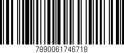 Código de barras (EAN, GTIN, SKU, ISBN): '7890061746718'