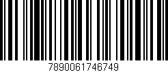 Código de barras (EAN, GTIN, SKU, ISBN): '7890061746749'
