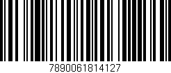 Código de barras (EAN, GTIN, SKU, ISBN): '7890061814127'