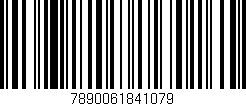 Código de barras (EAN, GTIN, SKU, ISBN): '7890061841079'