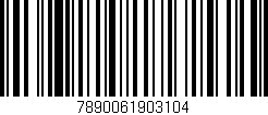 Código de barras (EAN, GTIN, SKU, ISBN): '7890061903104'