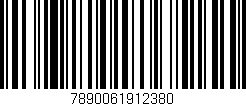 Código de barras (EAN, GTIN, SKU, ISBN): '7890061912380'