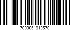 Código de barras (EAN, GTIN, SKU, ISBN): '7890061919570'