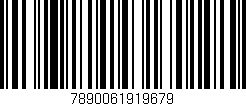 Código de barras (EAN, GTIN, SKU, ISBN): '7890061919679'