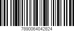 Código de barras (EAN, GTIN, SKU, ISBN): '7890064042824'