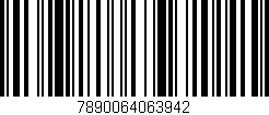 Código de barras (EAN, GTIN, SKU, ISBN): '7890064063942'