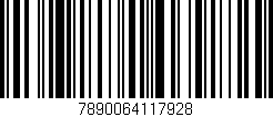 Código de barras (EAN, GTIN, SKU, ISBN): '7890064117928'