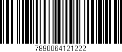 Código de barras (EAN, GTIN, SKU, ISBN): '7890064121222'