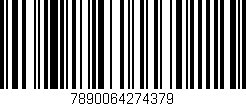 Código de barras (EAN, GTIN, SKU, ISBN): '7890064274379'