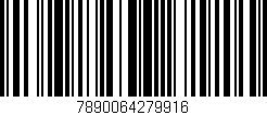 Código de barras (EAN, GTIN, SKU, ISBN): '7890064279916'