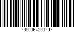 Código de barras (EAN, GTIN, SKU, ISBN): '7890064280707'