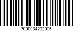 Código de barras (EAN, GTIN, SKU, ISBN): '7890064282336'