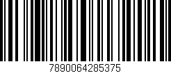 Código de barras (EAN, GTIN, SKU, ISBN): '7890064285375'