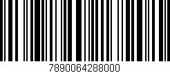 Código de barras (EAN, GTIN, SKU, ISBN): '7890064288000'