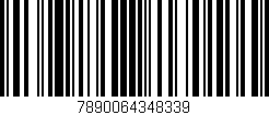Código de barras (EAN, GTIN, SKU, ISBN): '7890064348339'